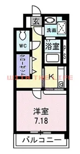 シャンベルジュK☆T【307号号室】の間取り