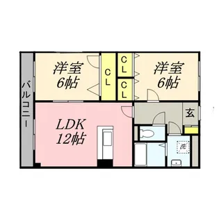 ドムールT’sⅠ【302号号室】の間取り