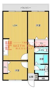 グランドール広見【303号号室】の間取り