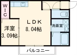 MH津福本町【3階】の間取り