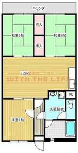 光風ハイツ【306号号室】の間取り