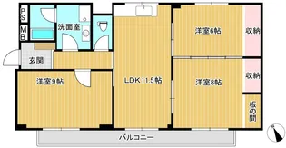 丸一ビル【601号号室】の間取り