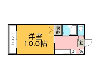 エトランゼ宮本V【201号号室】の間取り