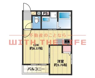 Aimer (エメ)花畑南 【2階】の間取り