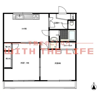 西田産業第6ビル【401号号室】の間取り