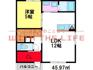 エスカレント姫方【205号号室】の間取り