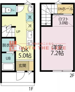 ナナザスタイル長浜【A-1号室】の間取り