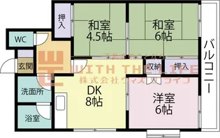 メゾン田島【301号号室】の間取り