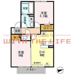 エスペランサ【203号号室】の間取り