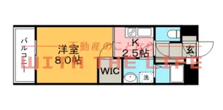 エルクール【208号号室】の間取り