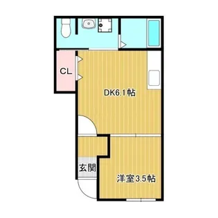 Mysighem(ミューシグヘム)【B-5号号室】の間取り