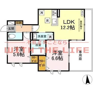 メゾン椿乃【102号号室】の間取り
