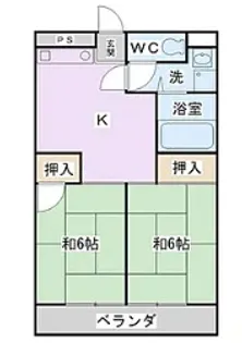第1HIROハイツ【103号号室】の間取り