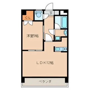 第5秋葉ビル【202号号室】の間取り