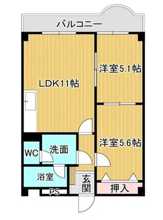 st.Maria Garden Hills(エスティマリアガーデンヒルズ)【202号号室】の間取り