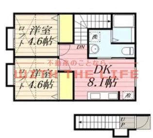 クラシア諏訪野【203号号室】の間取り