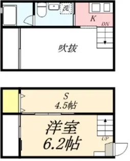 NEO CREST(ネオクレスト)【202号号室】の間取り