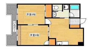 古賀第二ビル【202号号室】の間取り