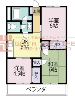 エステートモアⅡ【306号号室】の間取り