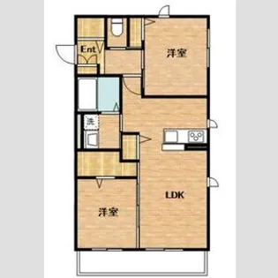 Grandeur(グランデュール)【101号号室】の間取り