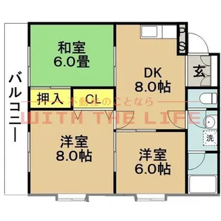 レジデンスST【401号号室】の間取り