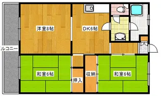 IT国分ビル【402号号室】の間取り