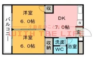 セリエ諏訪野【302号号室】の間取り
