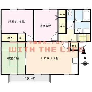 シンセリティ【203号号室】の間取り