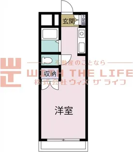 厚花ビル【302号号室】の間取り