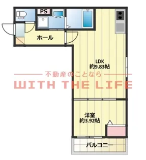 Aimer (エメ)花畑南 【1階】の間取り