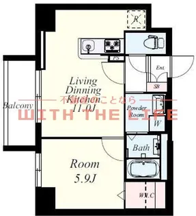 GOTOビルディング【701号号室】の間取り