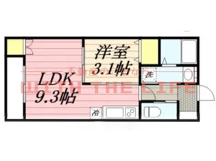 リベルタ基山【105号号室】の間取り
