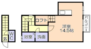 ラセットビレッジMG【102号号室】の間取り