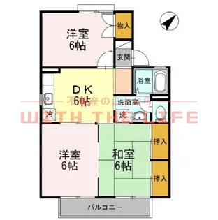 レジデンス21TH【A202号号室】の間取り