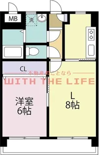 サンピーノ【303号号室】の間取り