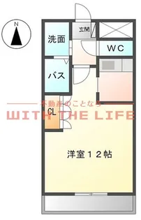 愛花夢【203号号室】の間取り