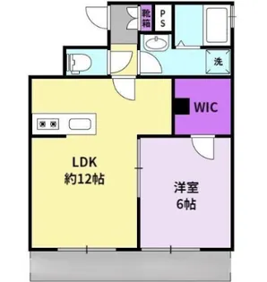 チャームビラⅡ【A3号号室】の間取り