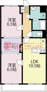 サンハイツ飯田【203号号室】の間取り