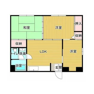 広又コーポ【203号号室】の間取り