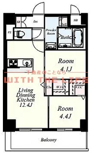 Mys Casetta Kurume(ミース カセッタ久留米)【204号号室】の間取り
