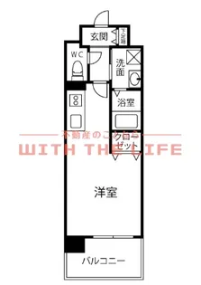 レブリアント鳥栖【403号号室】の間取り