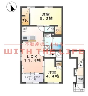 パドレムールトメスク【201号号室】の間取り