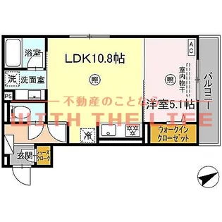 アベリアⅡ番館【203号号室】の間取り