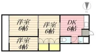 シティコーポ堤【101号号室】の間取り