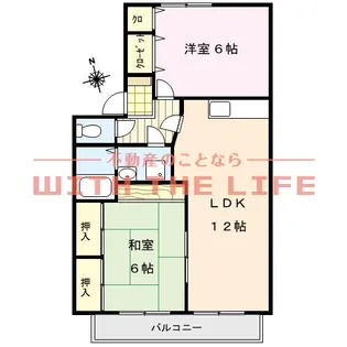 グリーンタウン津留崎【G203号号室】の間取り