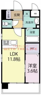 PROUDⅡ花畑【301号号室】の間取り