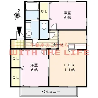 ラヴィーンコート【103号号室】の間取り