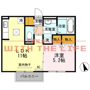 ケントハウス 【202号号室】の間取り