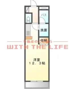 fiume.castello(ヒューメカステッロ)【202号号室】の間取り