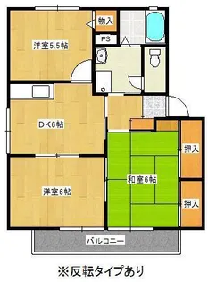 メゾンドール小森野【B103号号室】の間取り